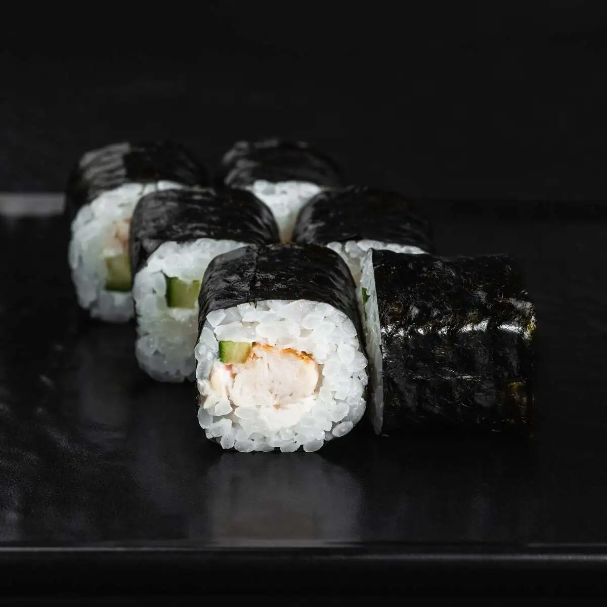 Курица копченая хосомаки, 6 шт