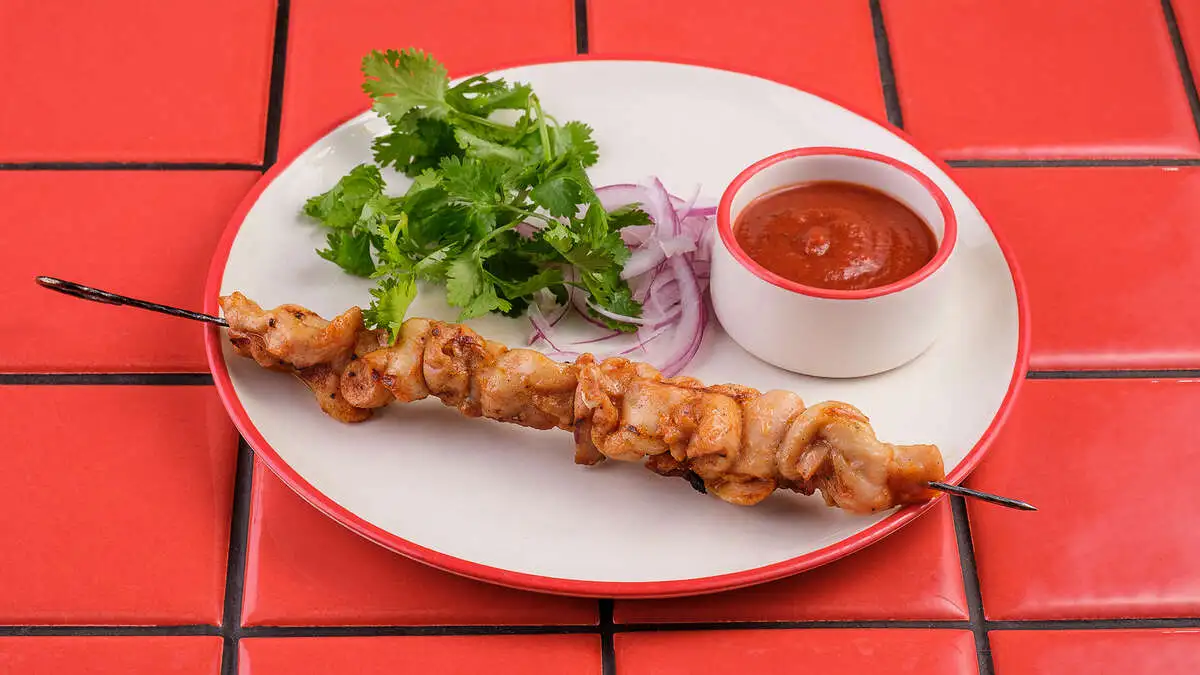 Шашлык курица по-имеретински