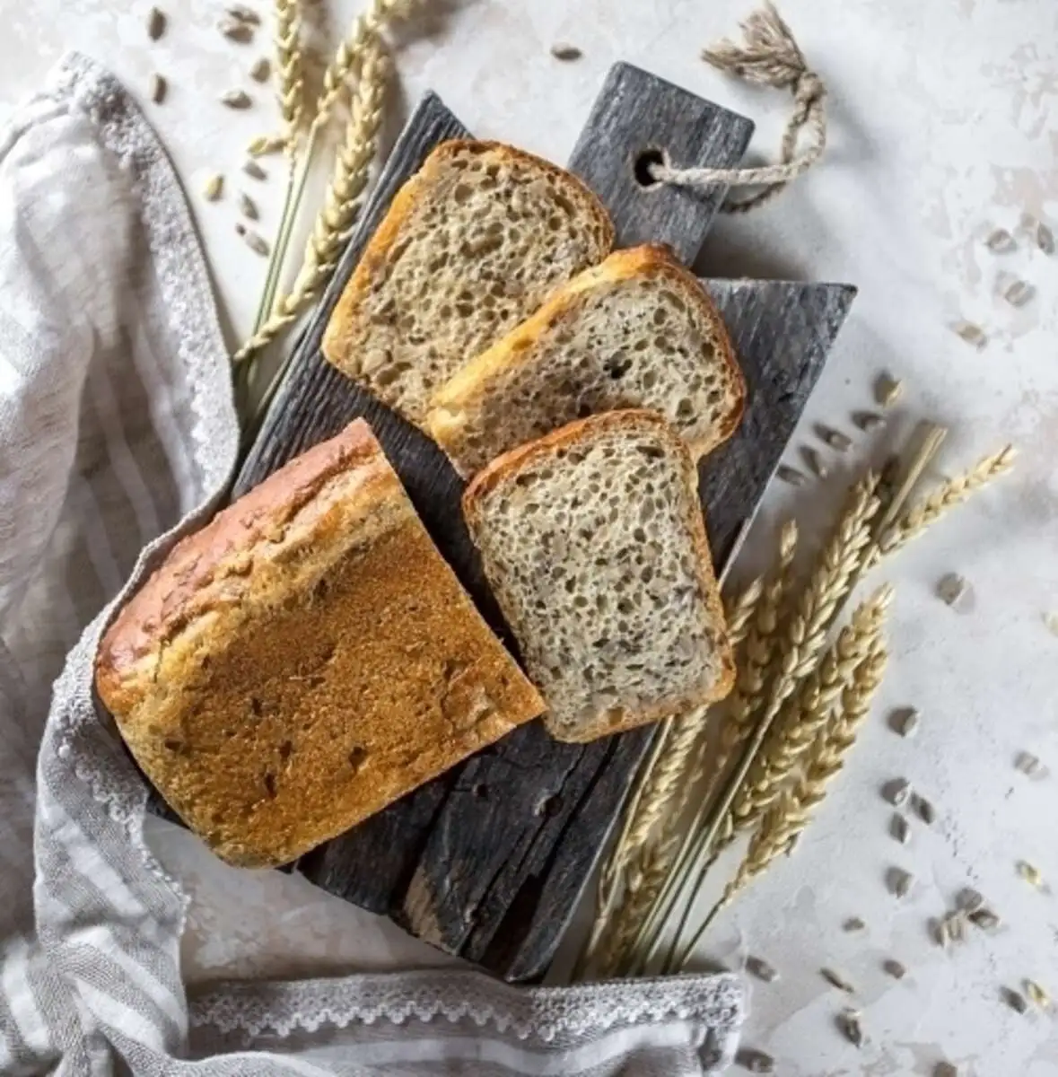 Хлеб Зерно на зерне