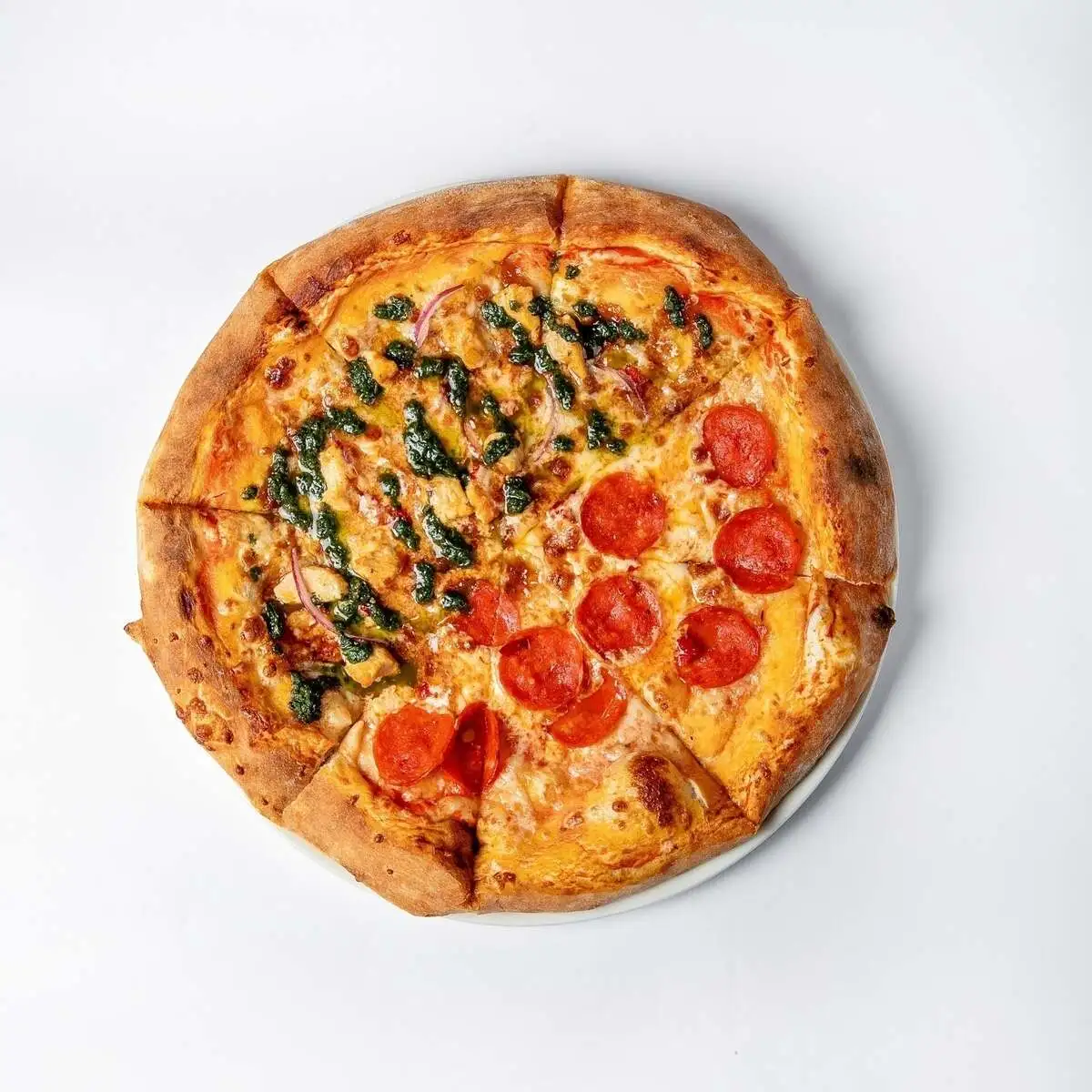 Пицца BBQ/пепперони