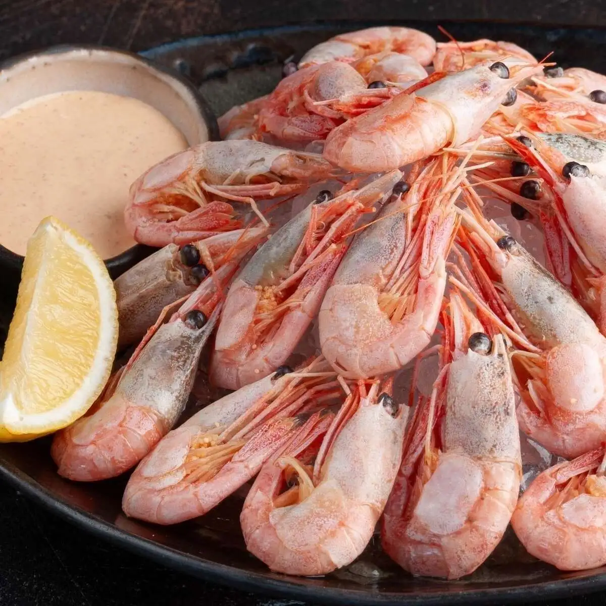 Креветки Магаданские на льду