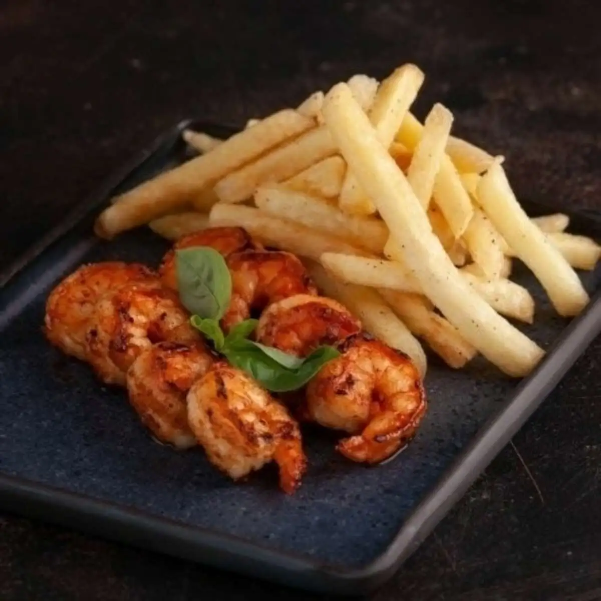 Креветки на гриле