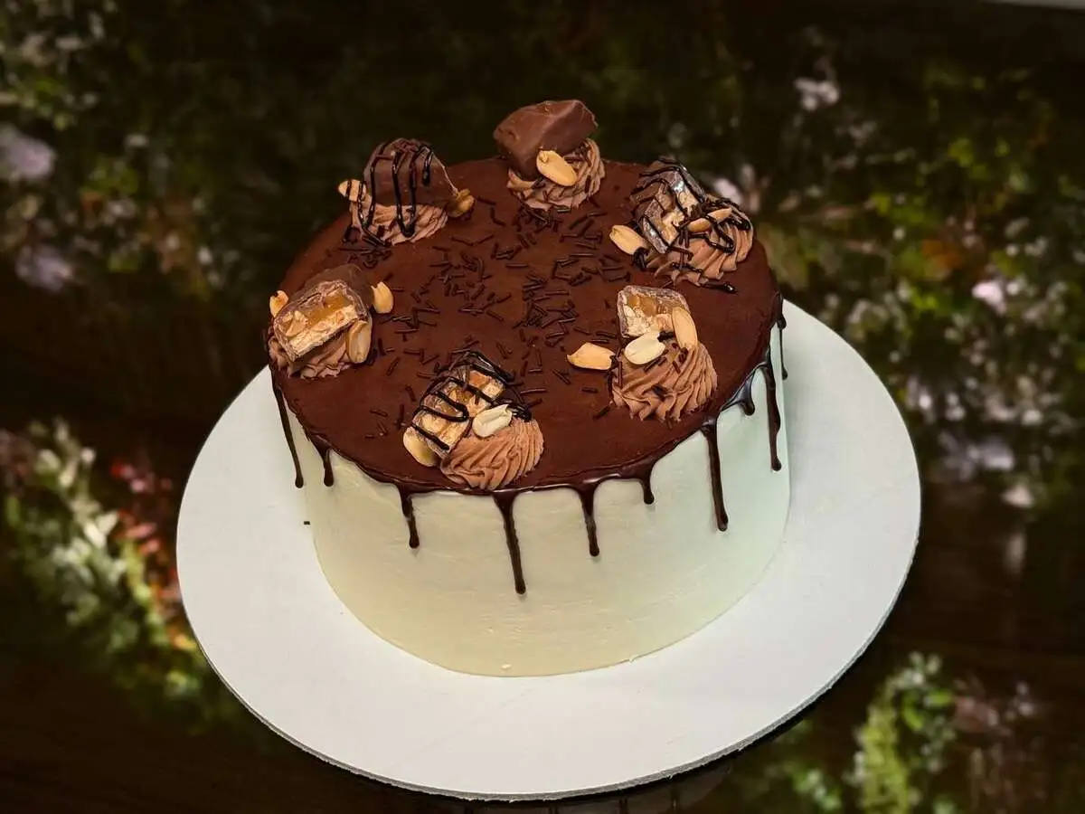 Торт Сникерс/Snickers cake