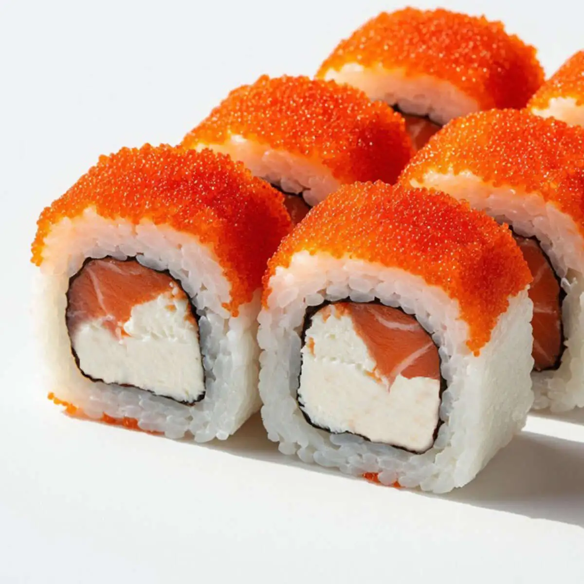 Роллы "Лосось, Краб и Чиз" 