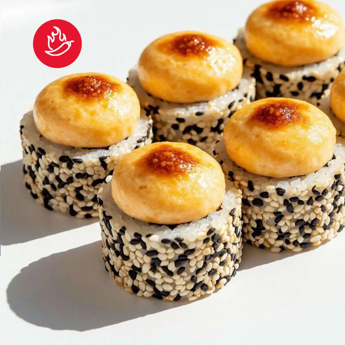 Роллы "Чикен Бекон" запеченные 