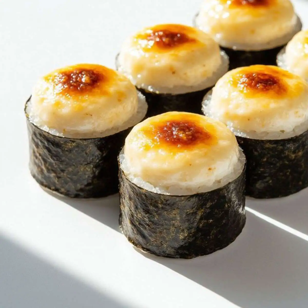 Роллы "Морской Микс" запеченные