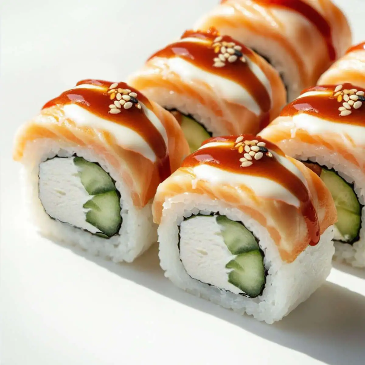 Роллы "Филадельфия" запеченная