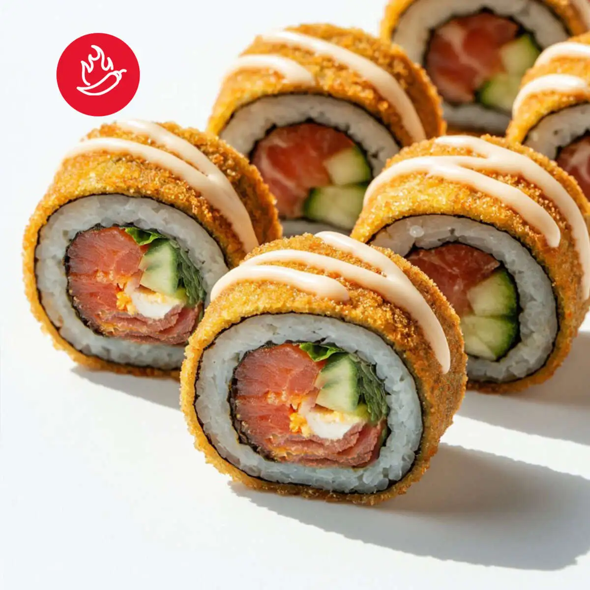 Роллы "Бекон Спайси" Темпура 