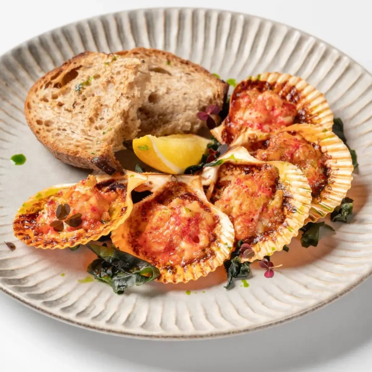 Запеченные гребешки