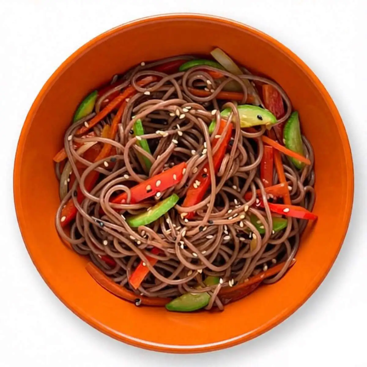 Соба с овощами