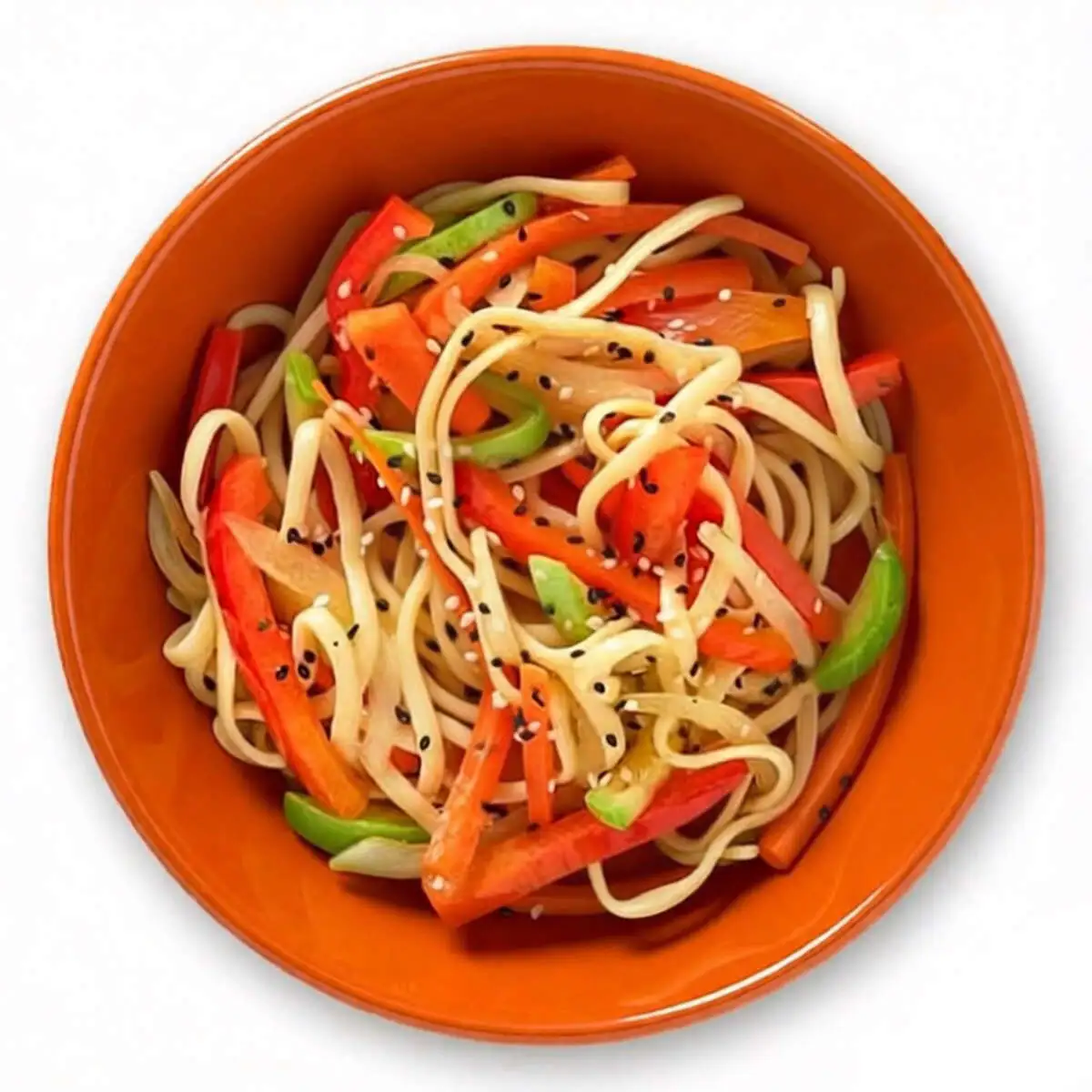 Удон с овощами