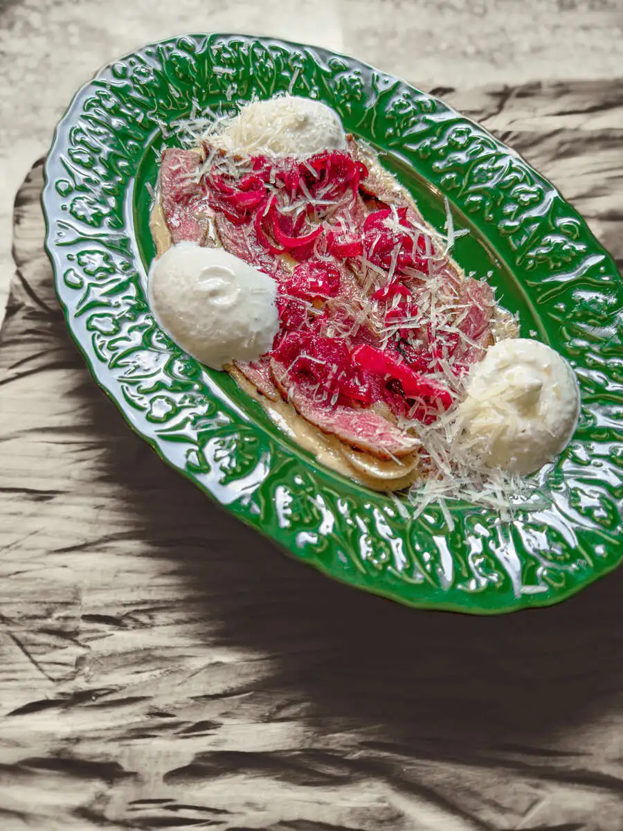 Тальята из говяжьей вырезки