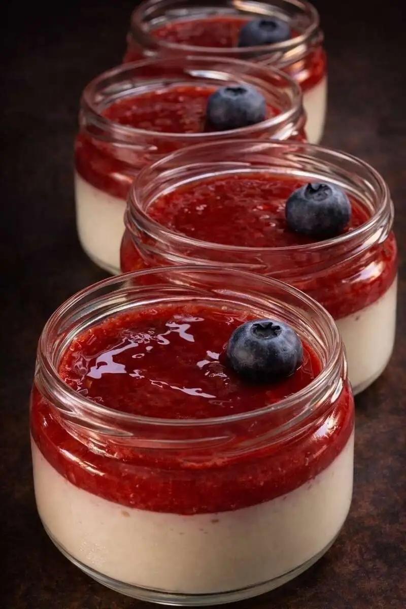 Итальянский десерт Панна-котта