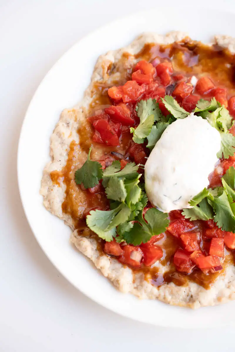 Ромштекс из курицы с томатной сальсой ланч