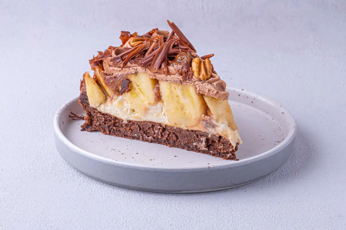 Брауни банан-пекан