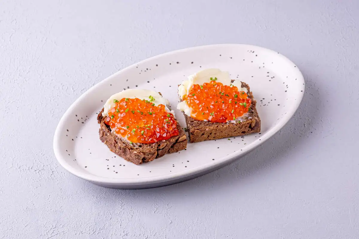 Два Бутера с икрой