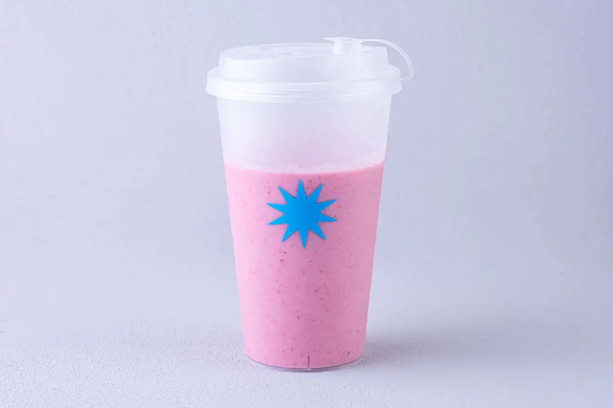 Милкшейк фисташка-малина