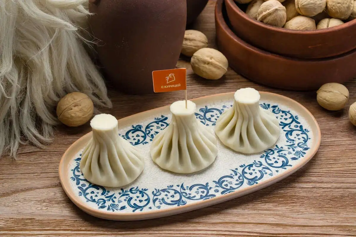 Хинкали с курицей