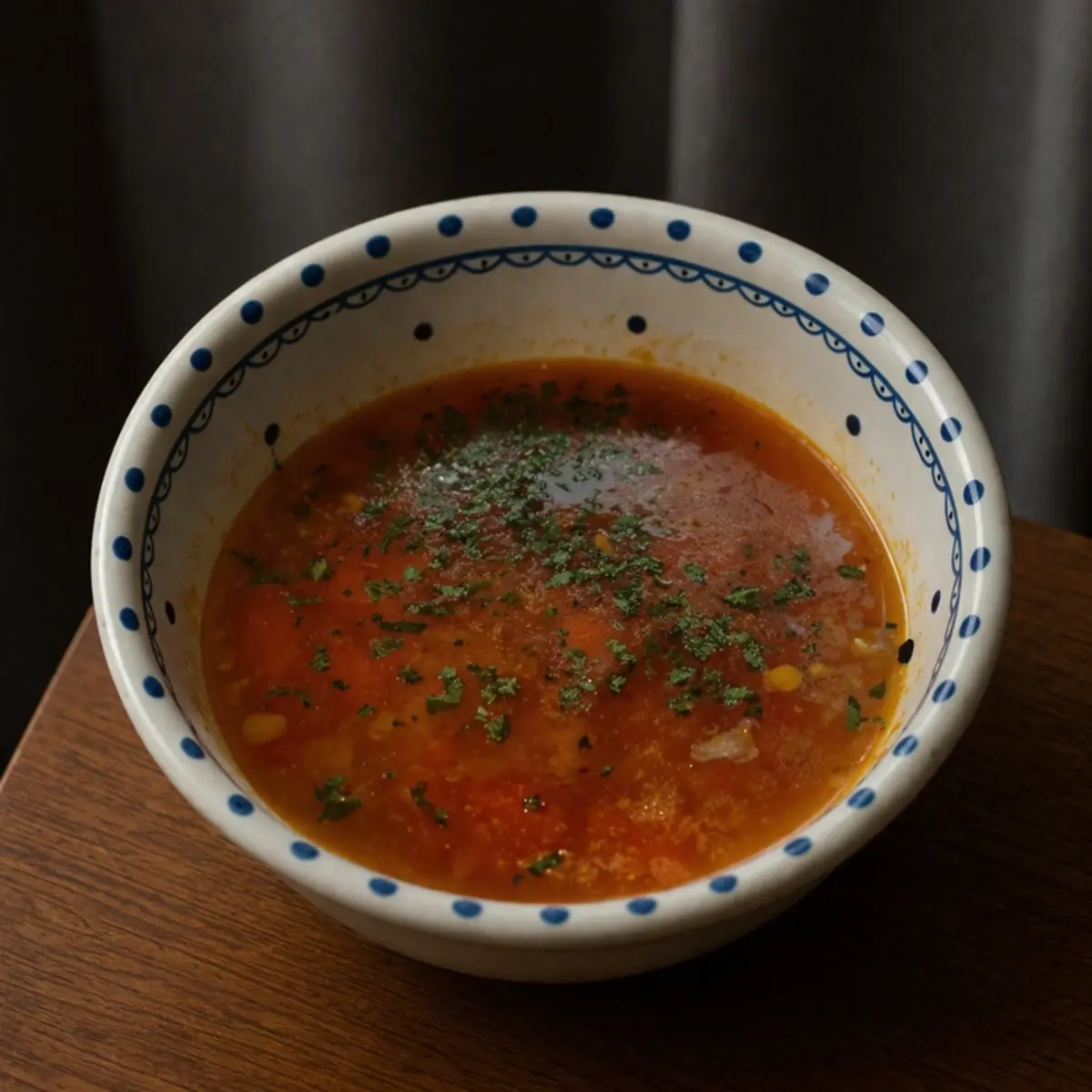 Картофельный суп с фрикадельками