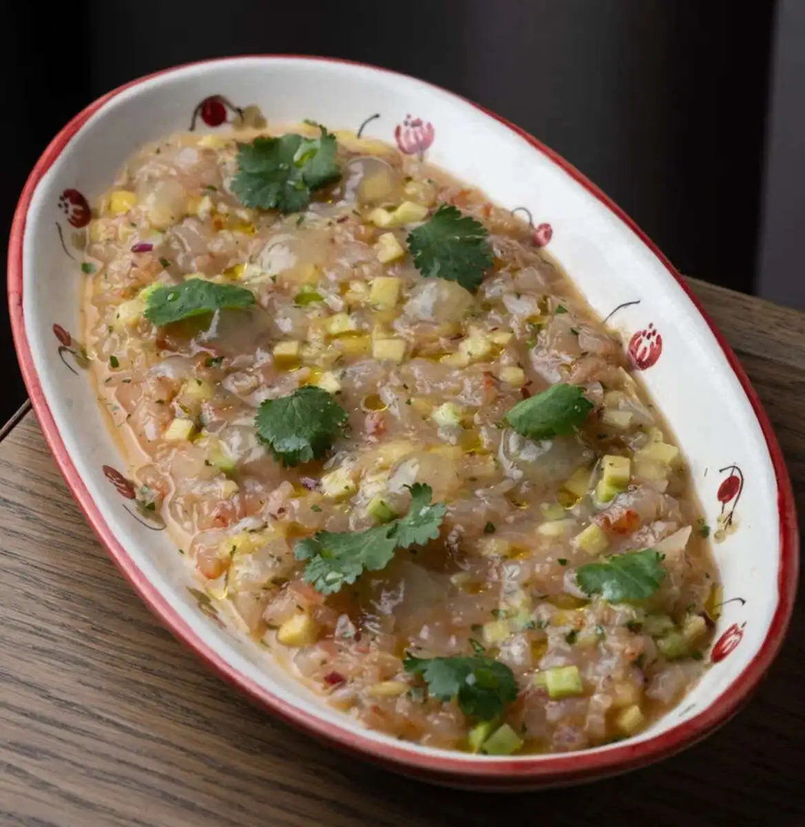 Севиче из лангустинов 