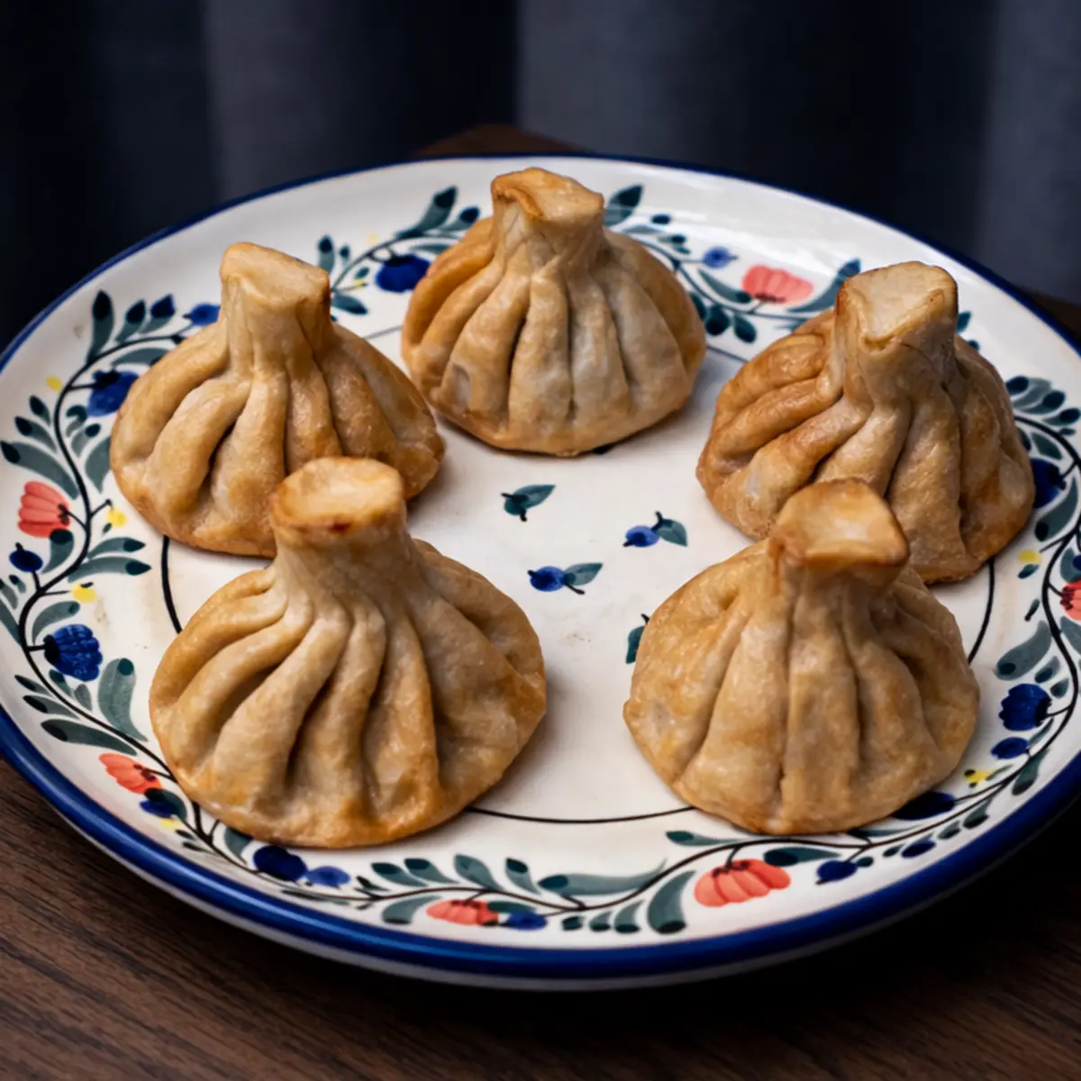 Сет жареных хинкали 5  шт