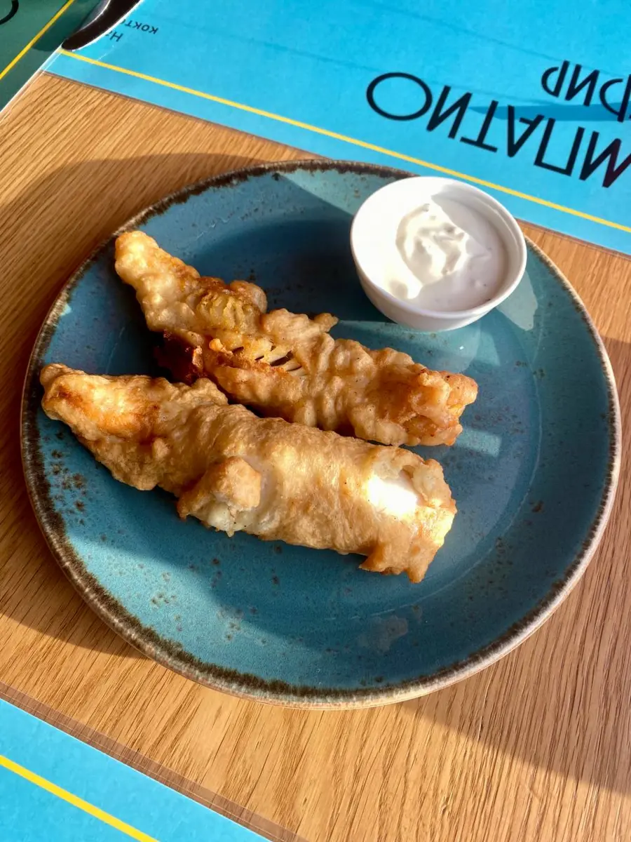 Минтай в кляре, 100/50 г