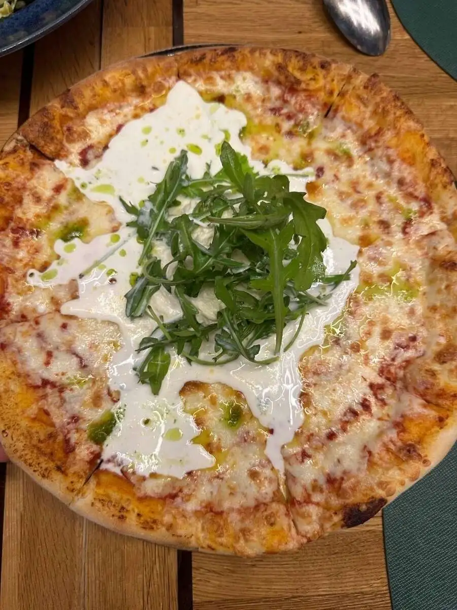 Пицца со страчателлой, 500г