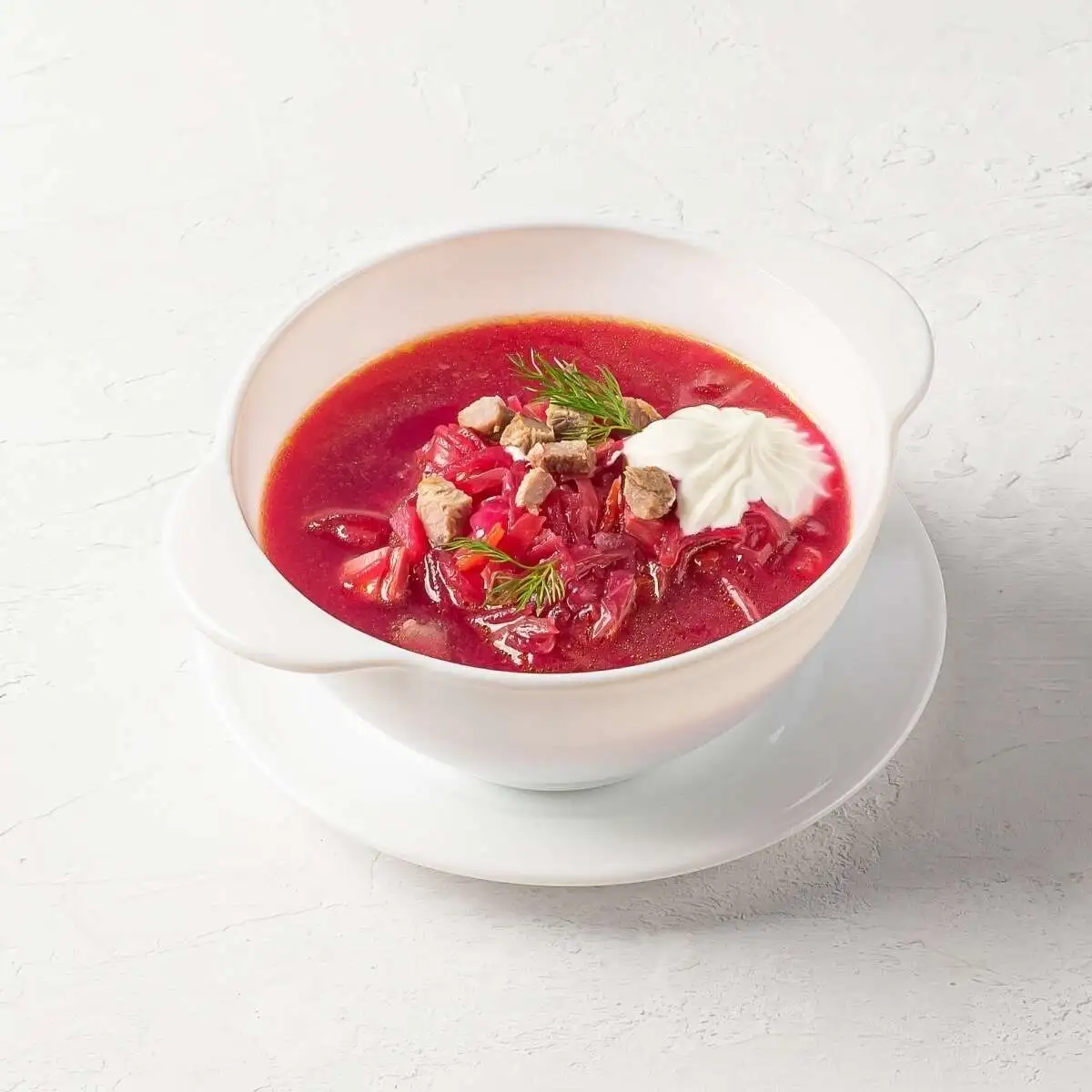 Борщ из свежей капусты