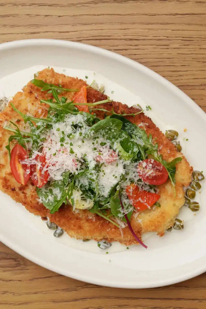 Куриный шницель по-министерски