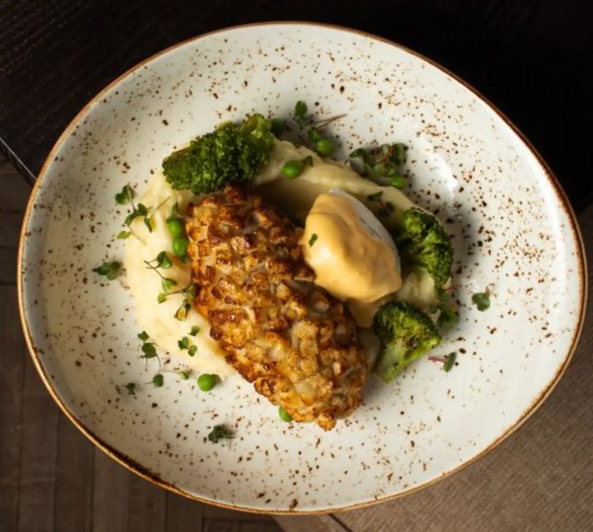 Котлета по рецепту Пожарского с пюре