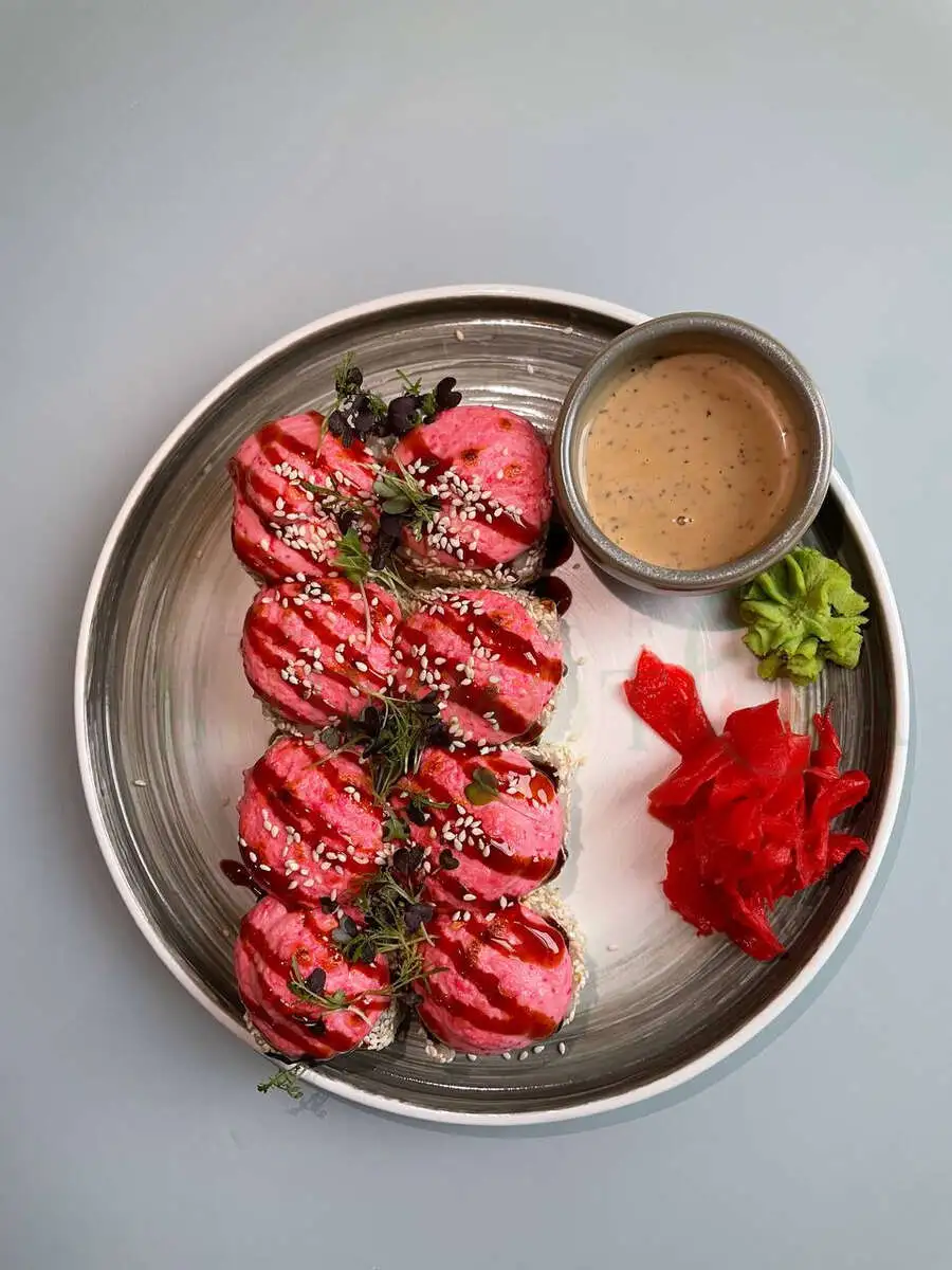 Запеченный с курицей