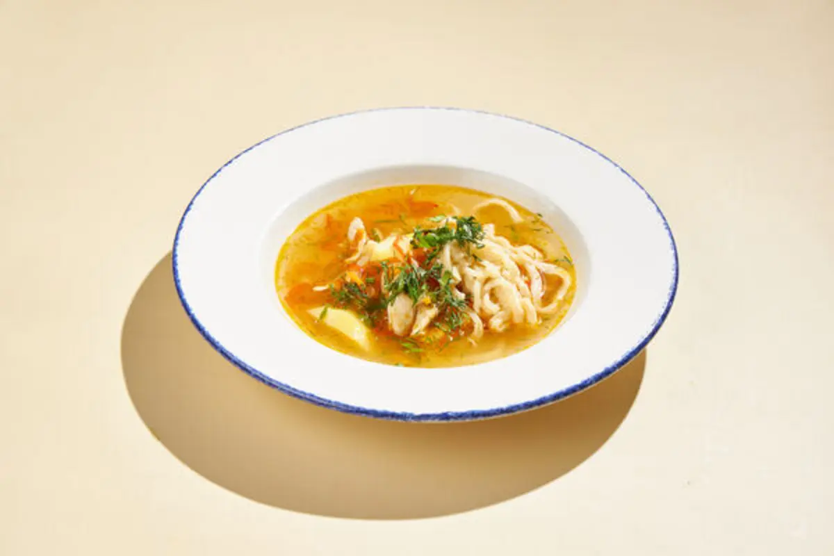 Суп-лапша с курицей 