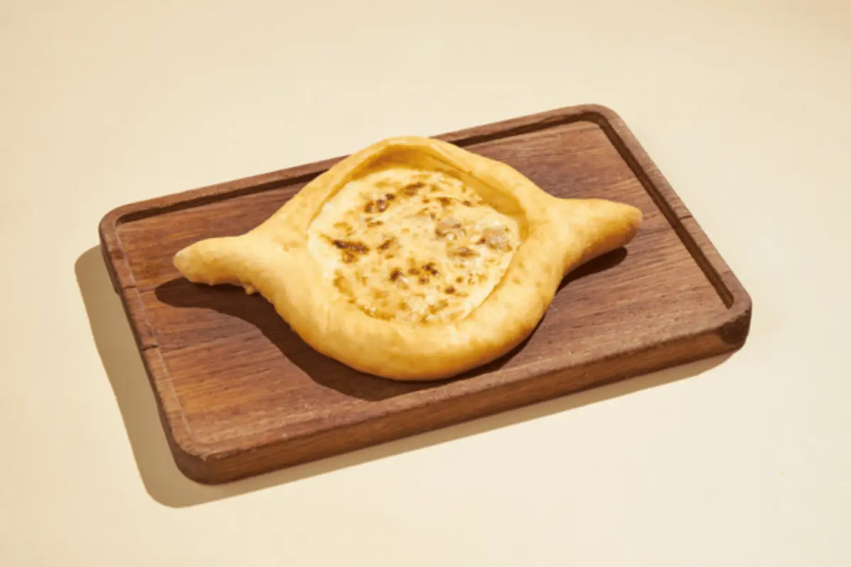 Хачапури с белыми грибами 