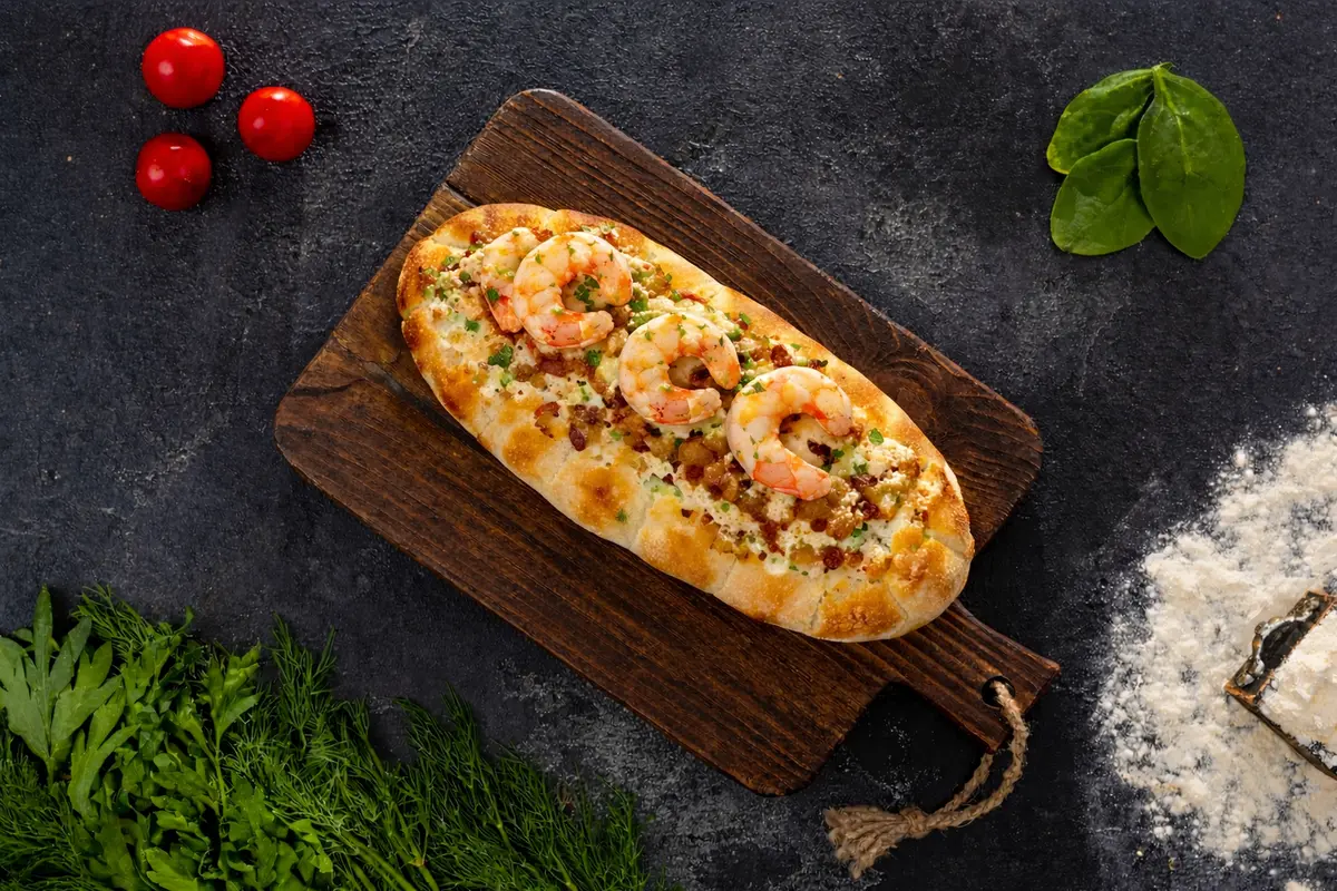 Багет Римский с креветкой