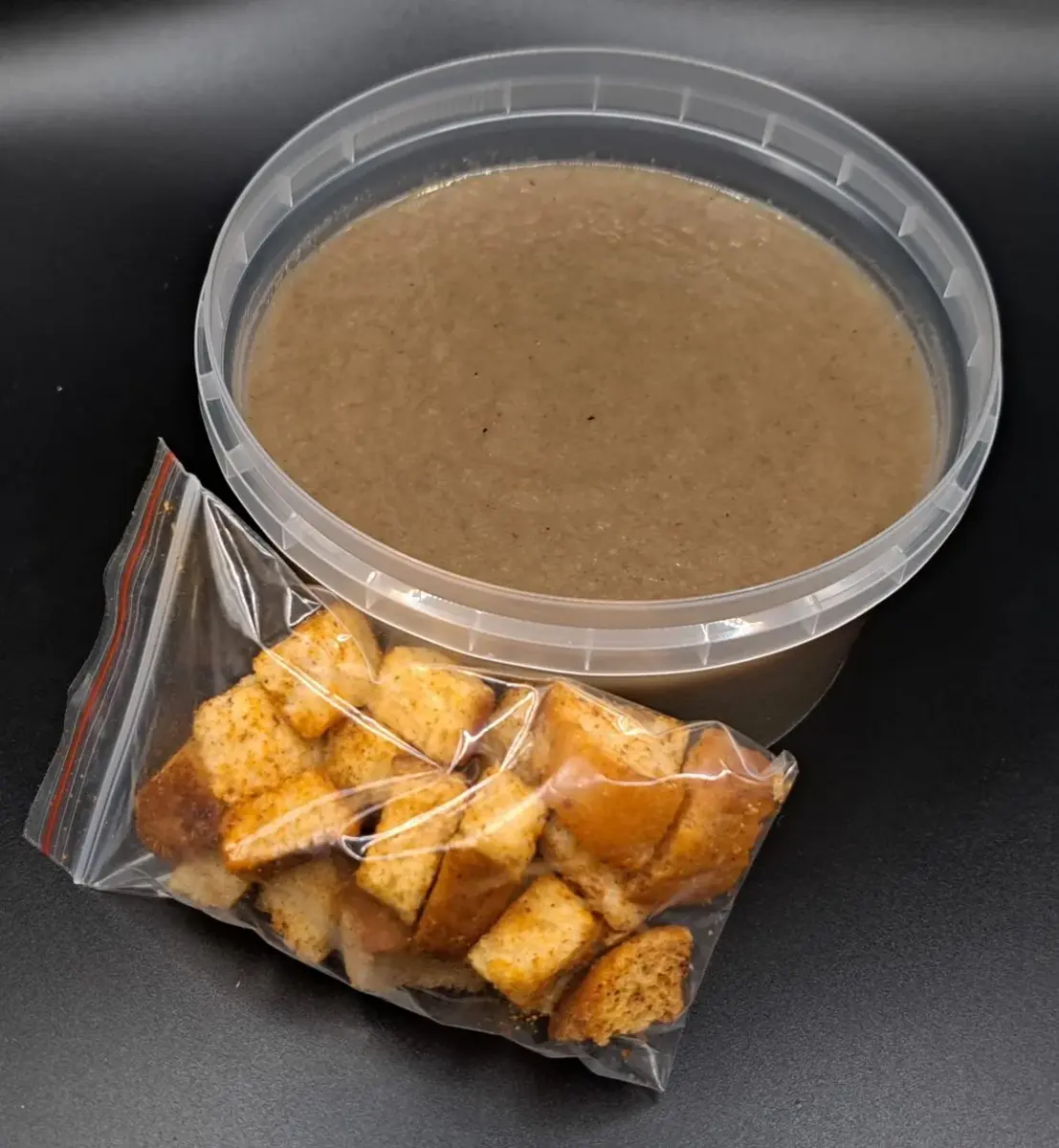 Суп-пюре из шампиньонов