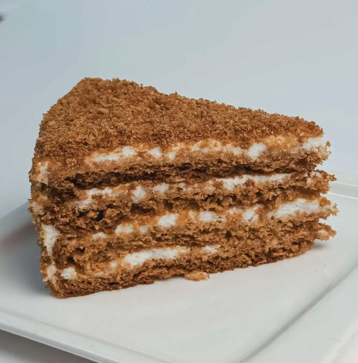 Торт «Медовик», порция