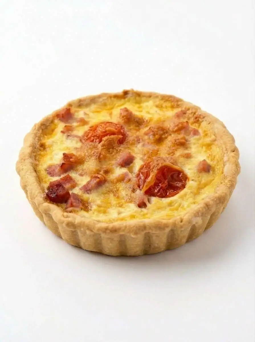 Кишлорен с ветчиной и сыром 