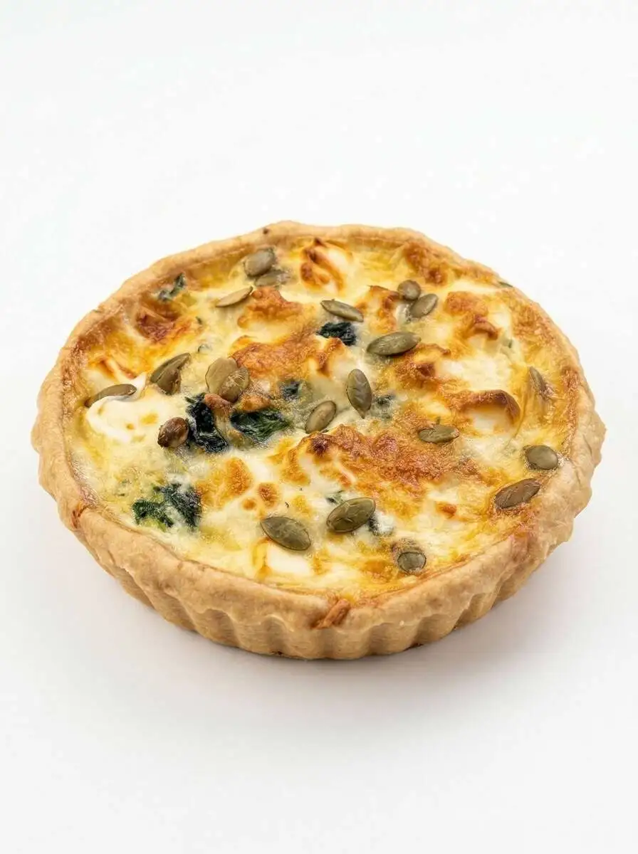 Кишлорен со шпинатом и фетой 