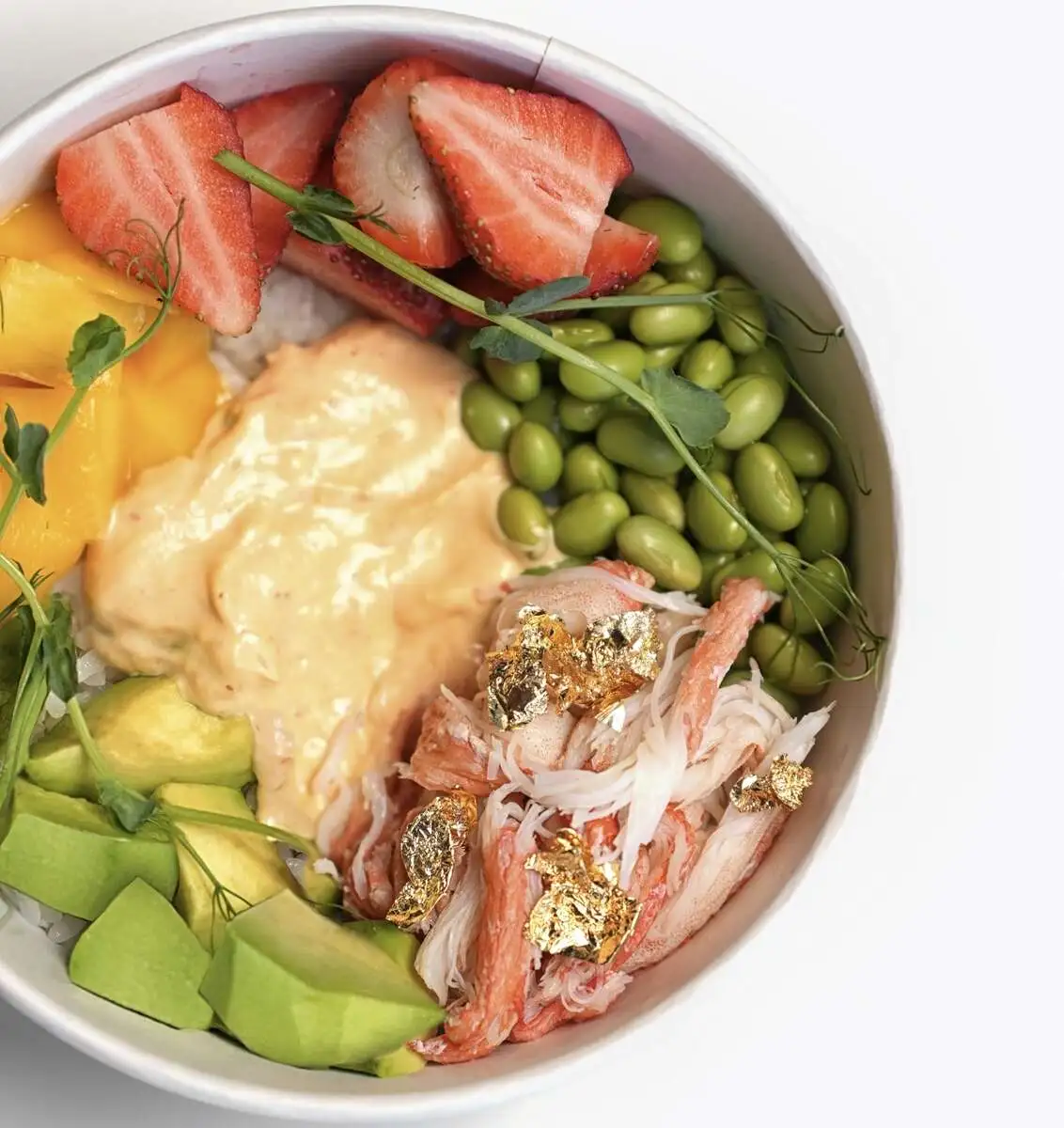 Поке с крабом