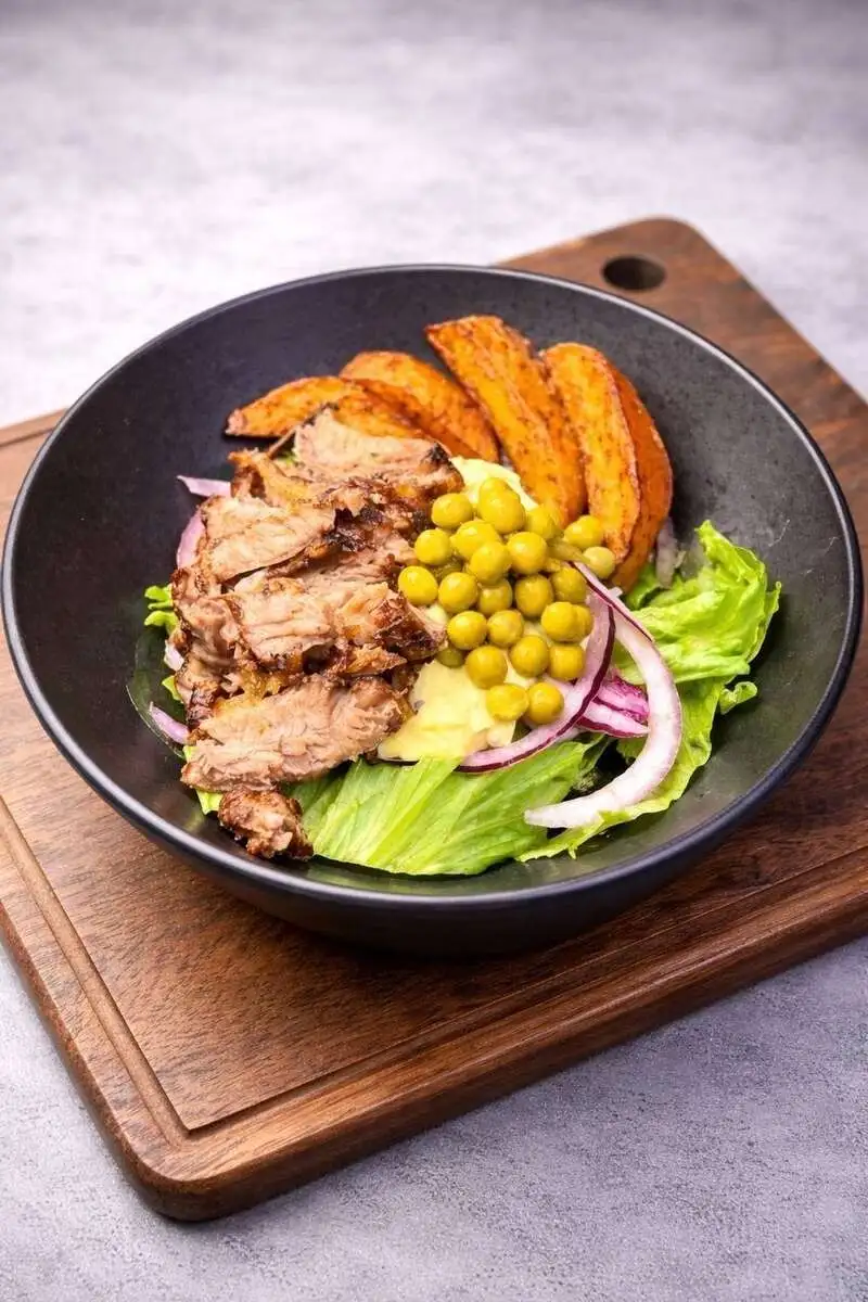 Реберный BBQ боул