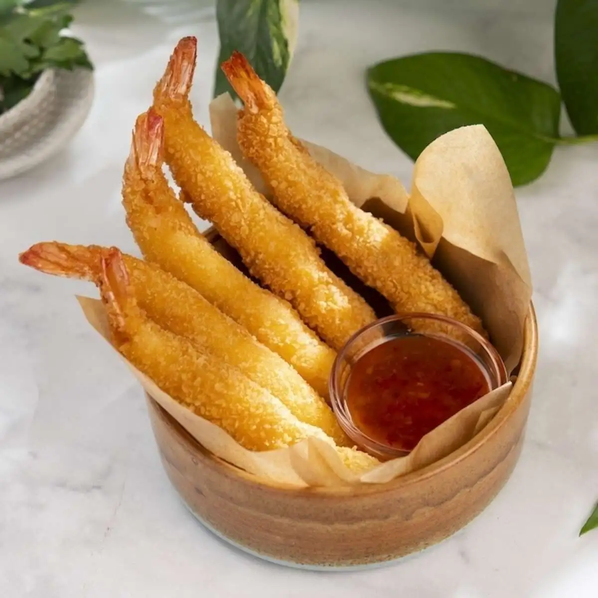 Креветки темпура