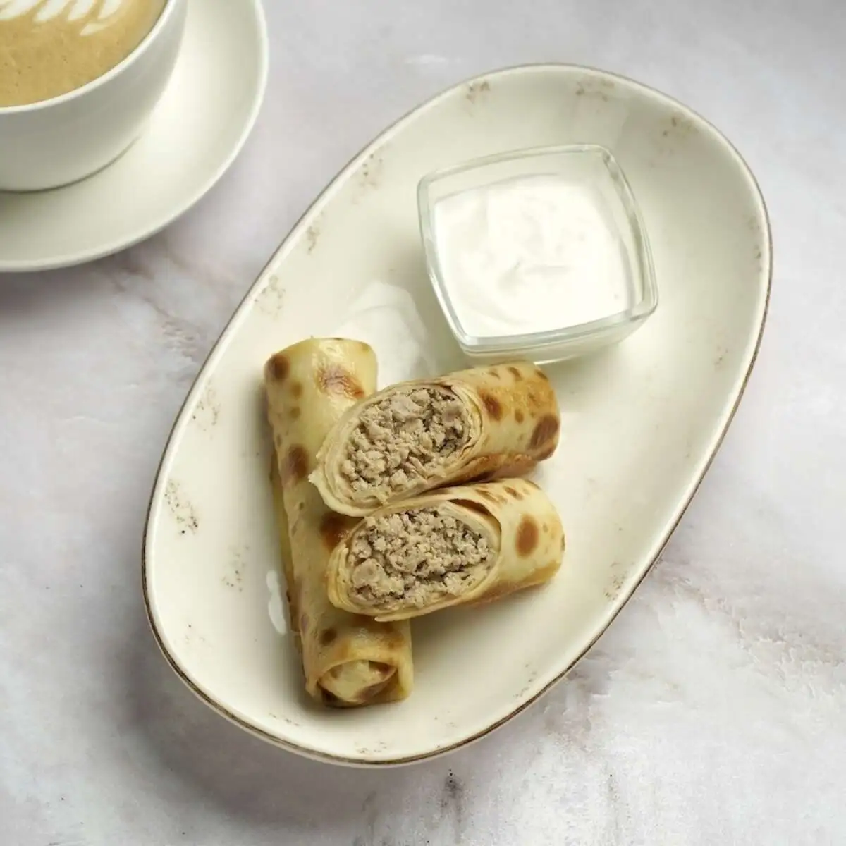 Блины с мясом (6 шт.)