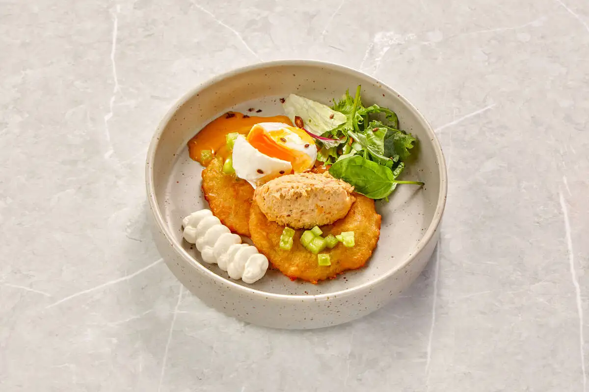 Драник с риетом из тунца