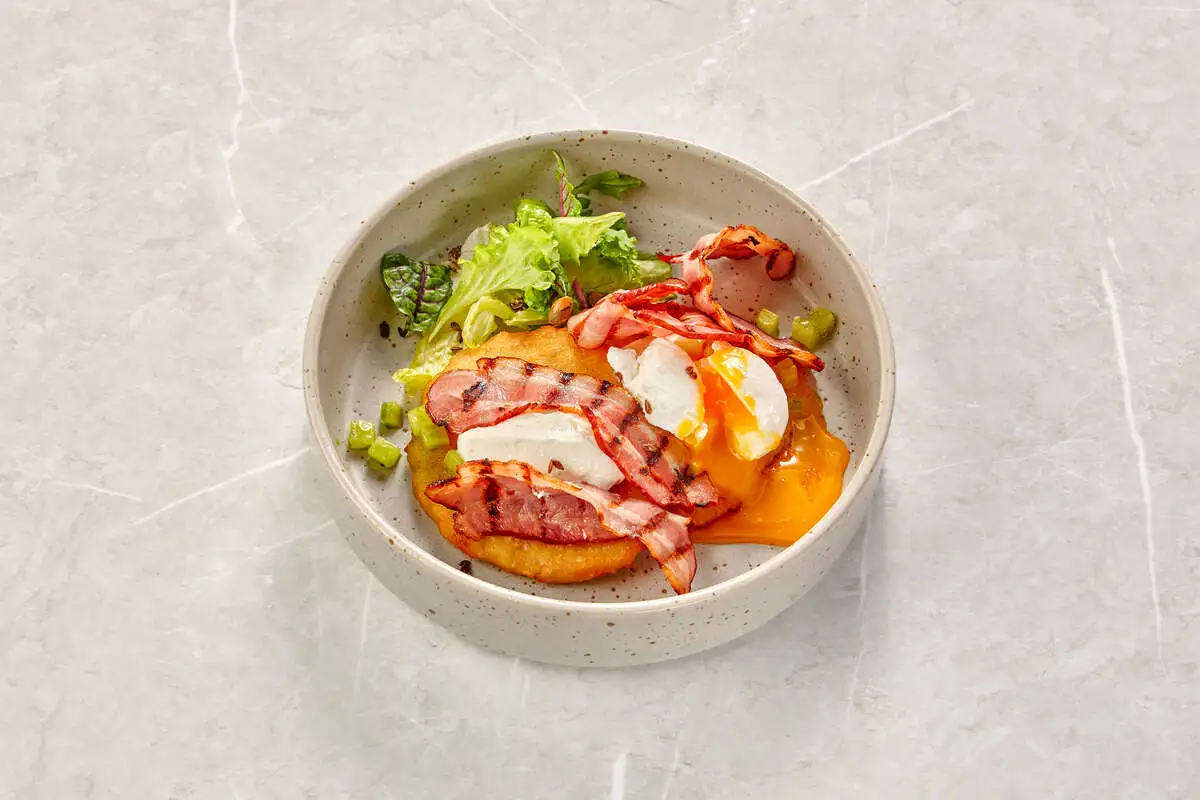 Драник с беконом