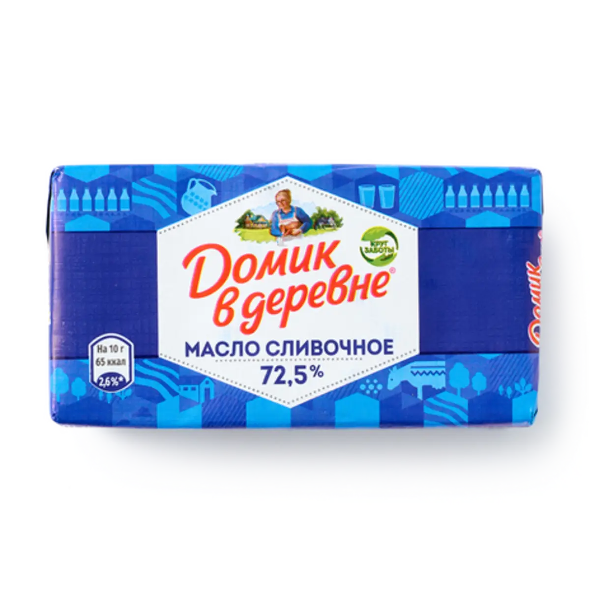 Масло Сливочное Домик в Деревне 72,5% 180ГР