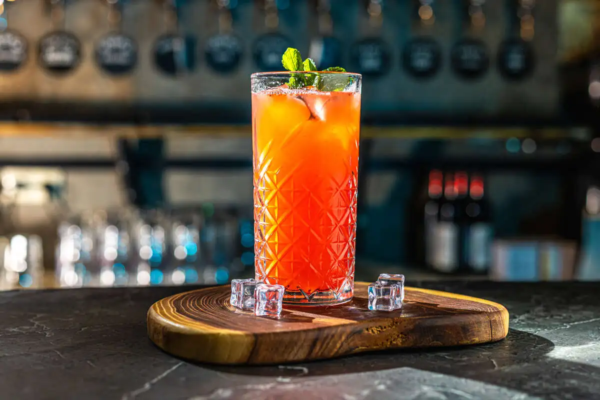 Лимонад малина - мандарин (маленький)