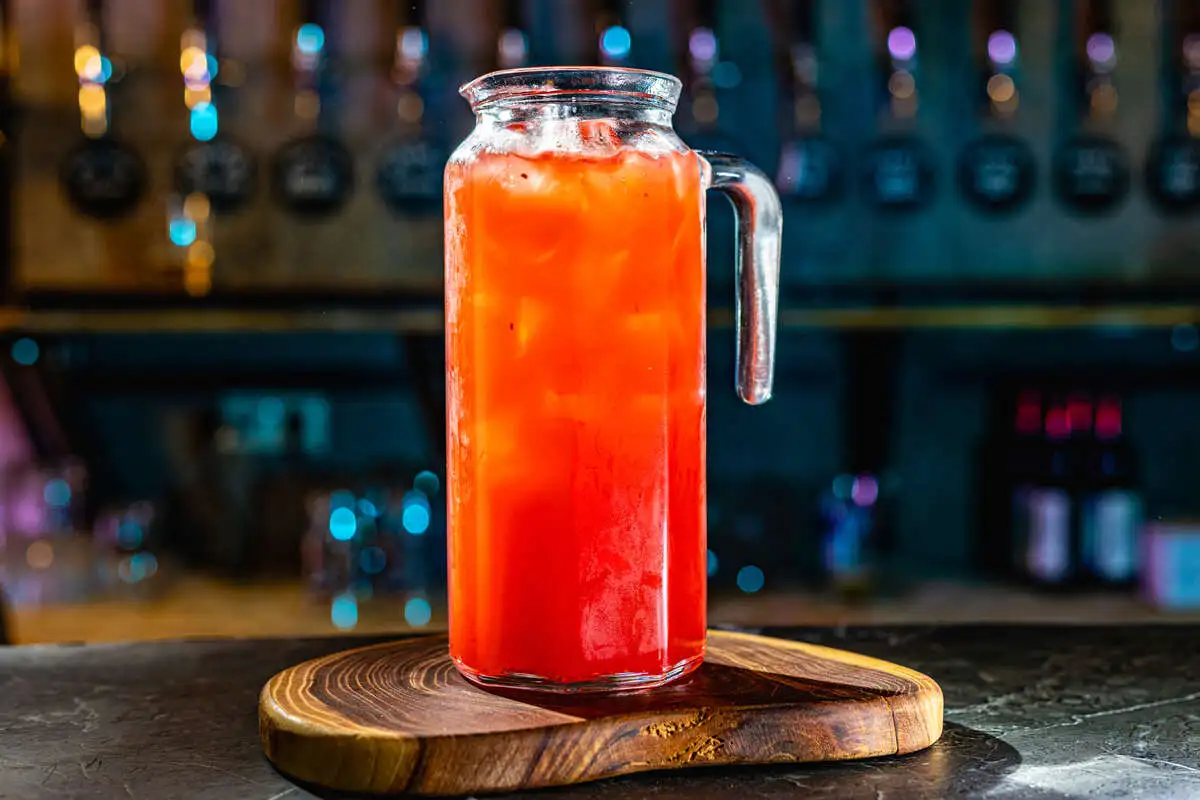 Лимонад малина - мандарин (большой)