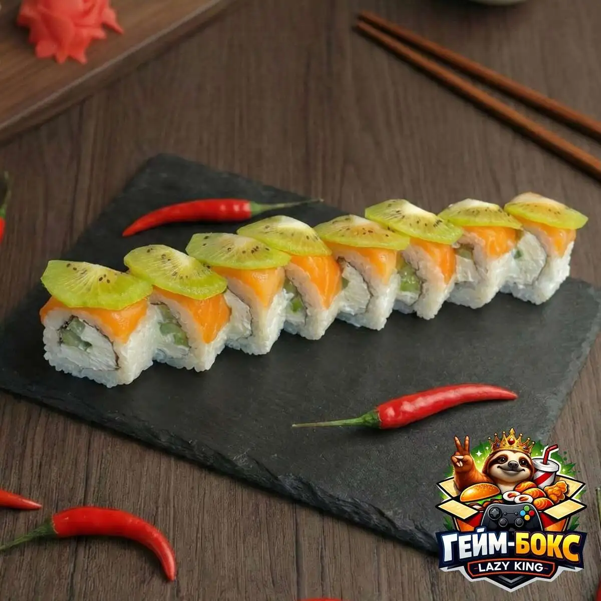 [Королевская рулетка] Филадельфия с киви