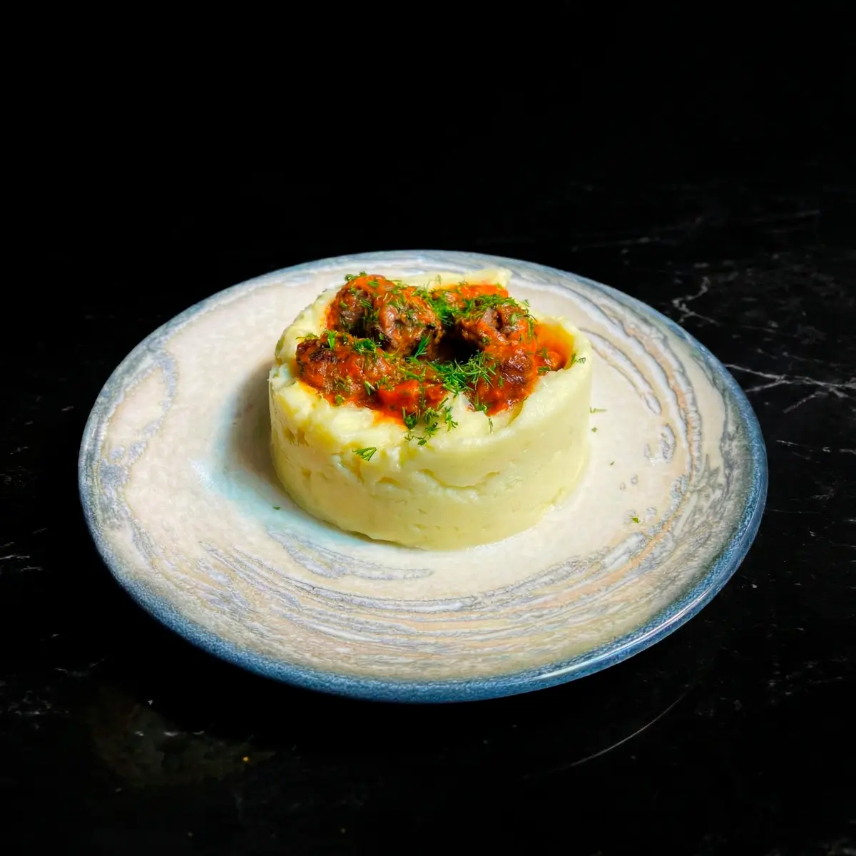 Фрикадельки «Домашние» с нежным пюре