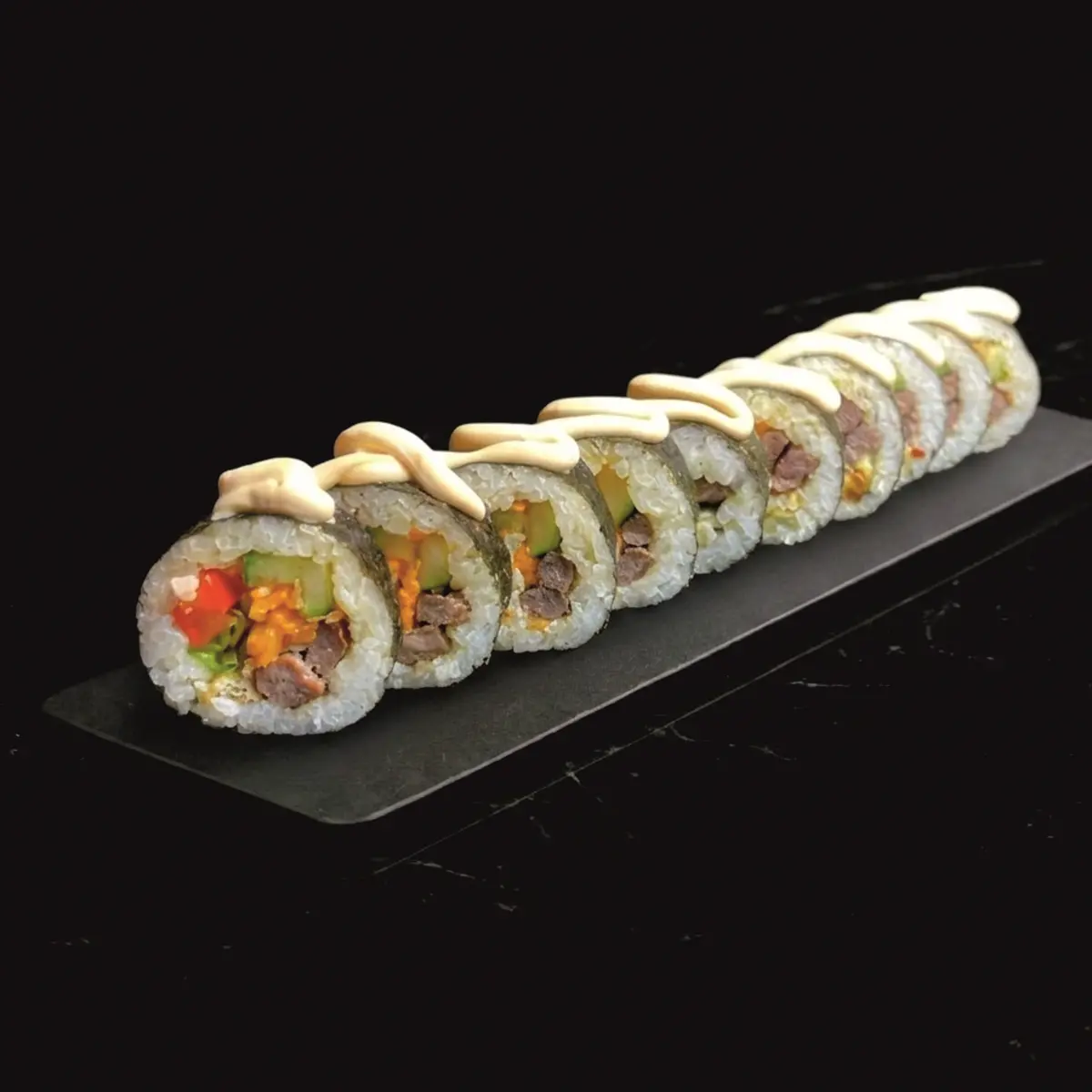 Кимпаб с говядиной